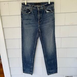 Alexander Wang Button Fly Tapered Leg Jeans size 27